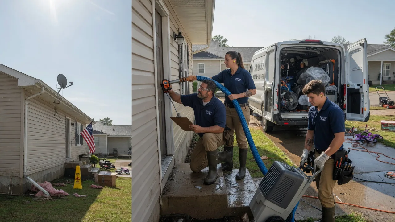 Ceiling Water Damage Restoration in Haviland, KS near me